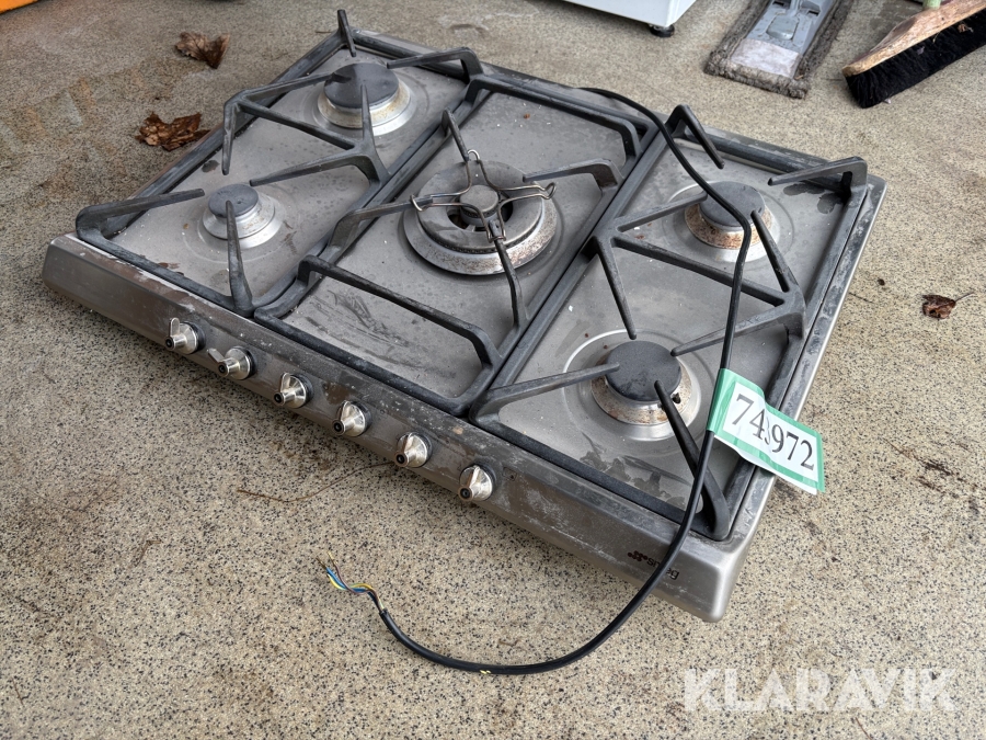 Indbygnings gaskogebord Smeg SE70SGH