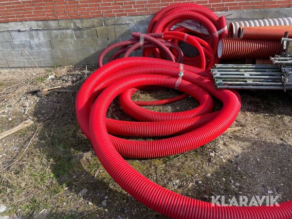 Diverse trækrør 4 styk