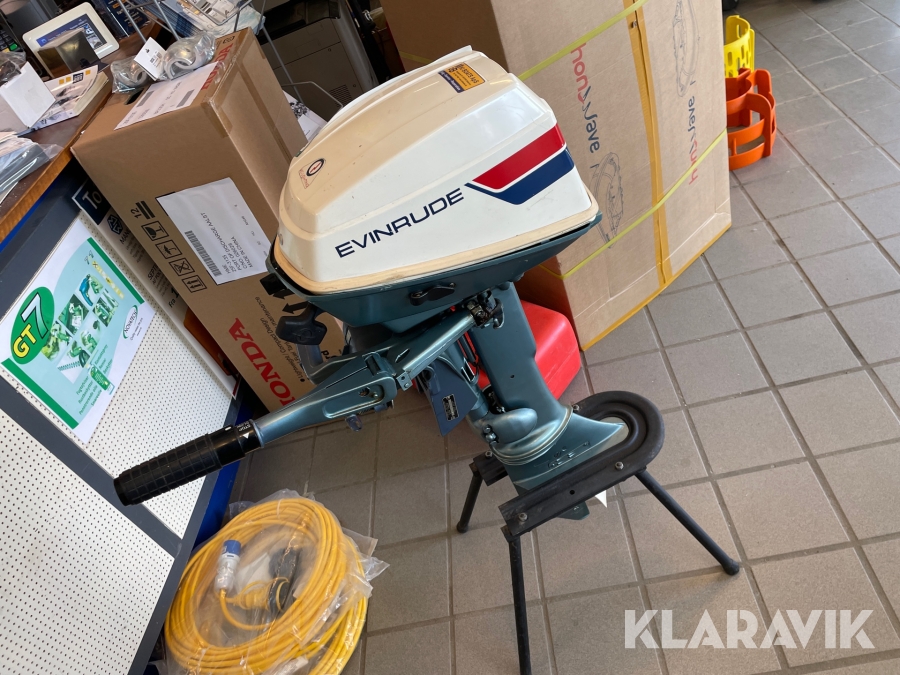 Påhængsmotor Evinrude 6hk