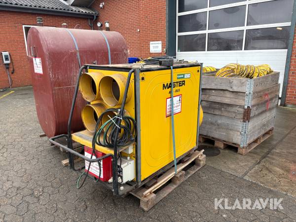 Varme kanon Master AUR-BUS BV 740 FS - inklusiv 1200 L diesel tank