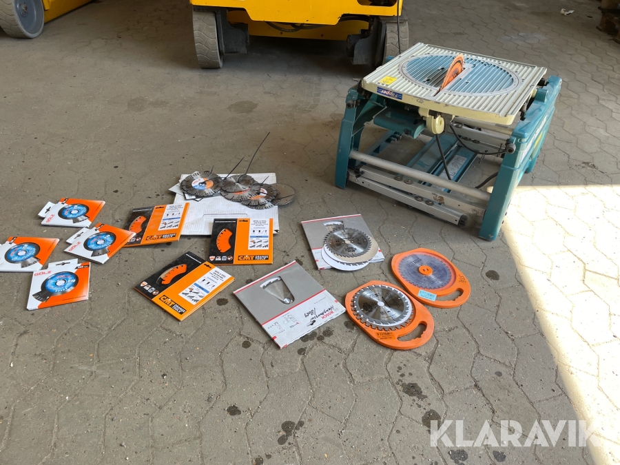 Afkortersav Makita LF1000 flipper Gjerde Ø400 mm