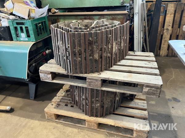 Bælter til gravemaskine 2 styk