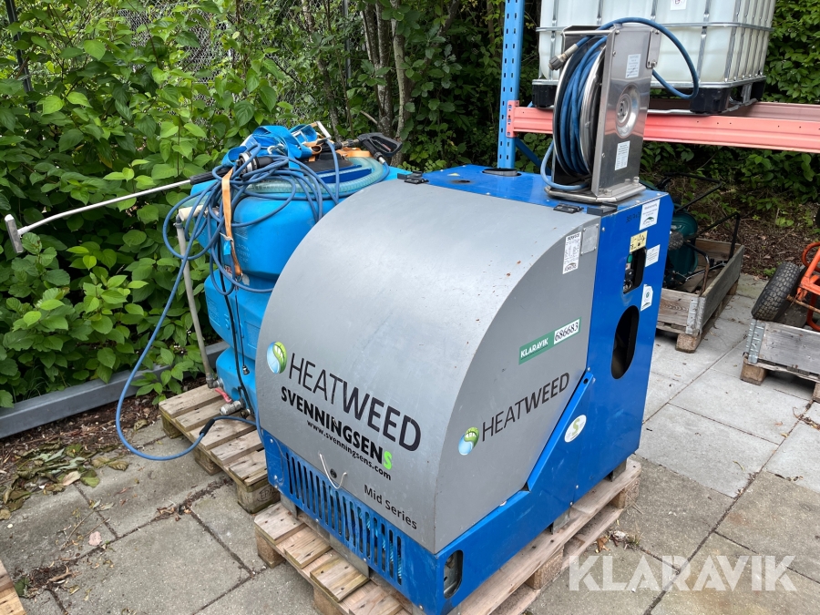 Varmtvandsanlæg Heatweed Mid-serie 22/8