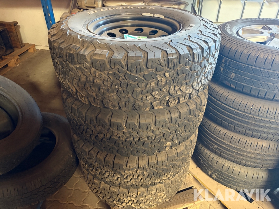 Dæk med fælge BFGoodrich All-Terrain T/A - 4 styk