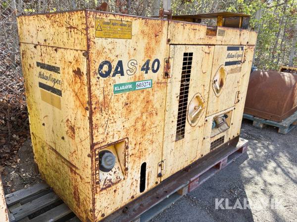 Generator Atlas Copco Qas40