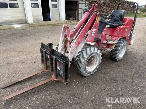 Minilæsser Schäffer 2033S med tilbehør