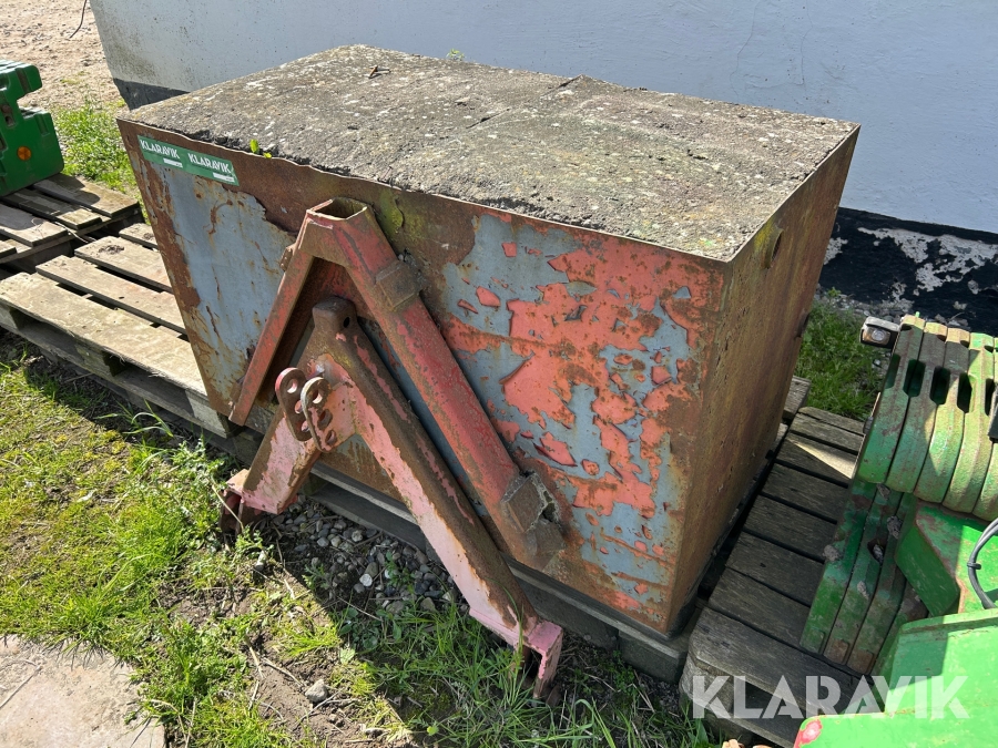 Vægtklods 1500/1600kg