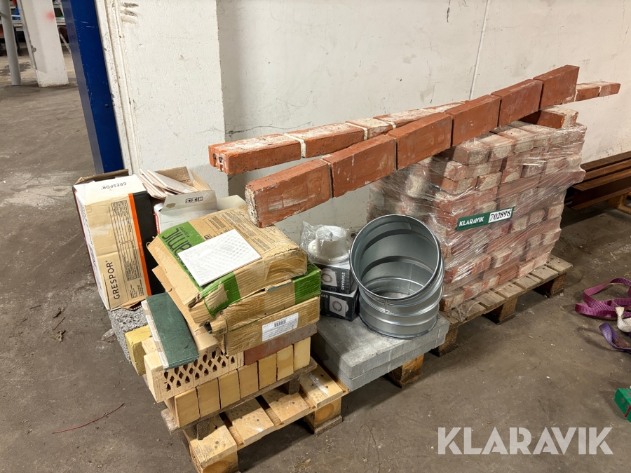 Mursten og klinker - restparti