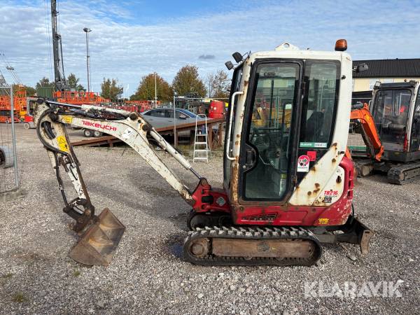 Gravemaskine Takeuchi TB216