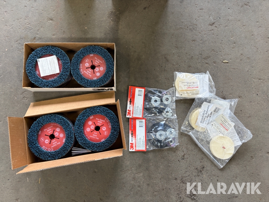 Blandet slibeudstyr 3M