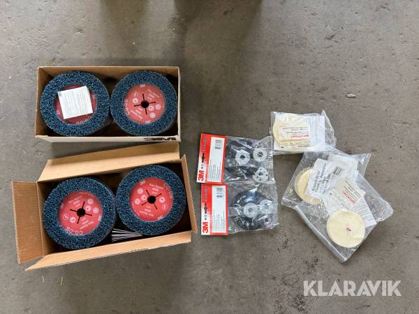 Blandet slibeudstyr 3M