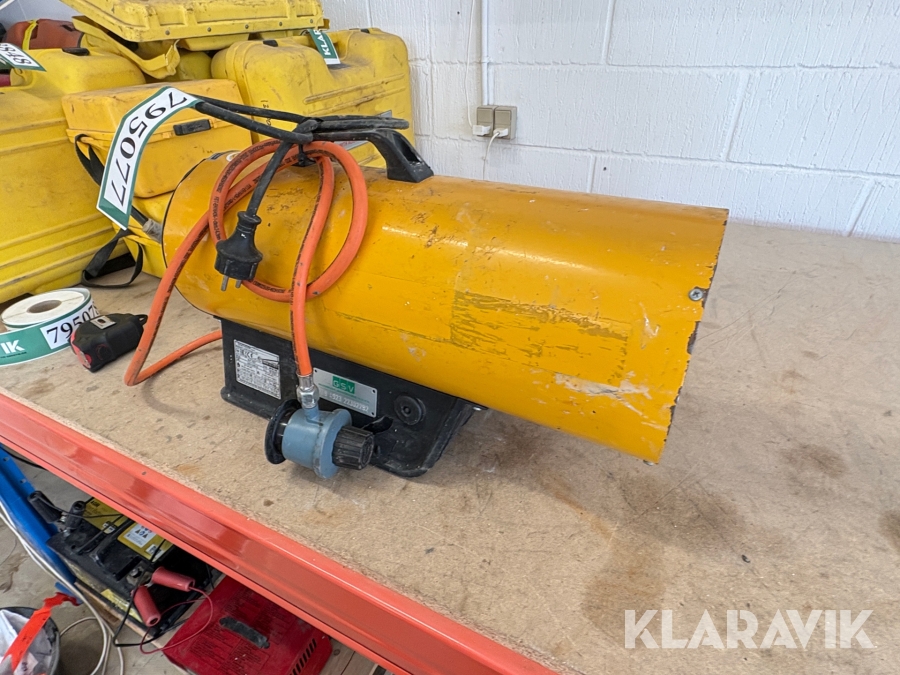 Varmekanon Dantherm BLP 33 ET