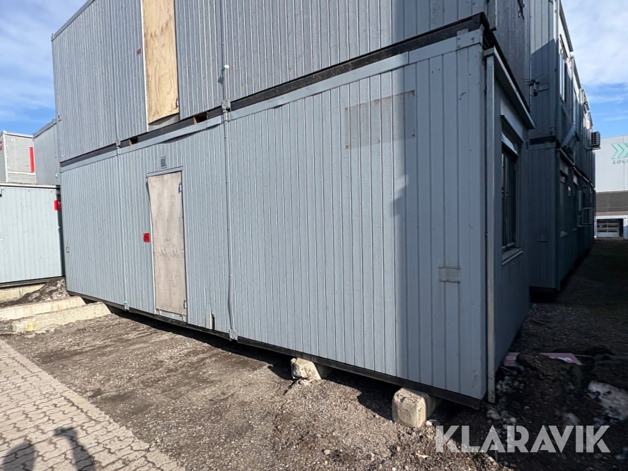 Kontormodul med toilet