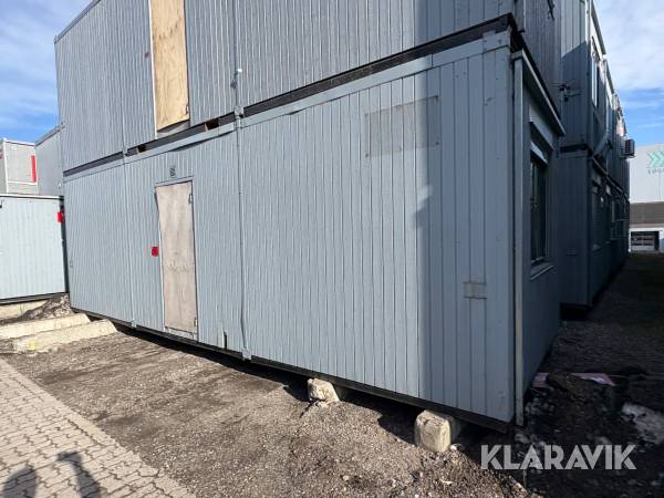 Kontormodul med toilet