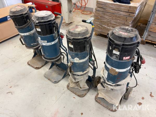 Industristøvsugere Dustcontrol DC 2500 4 styk