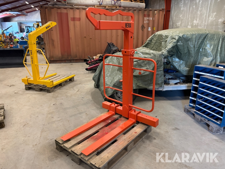 Pallegafler Hema SWL 2 tons