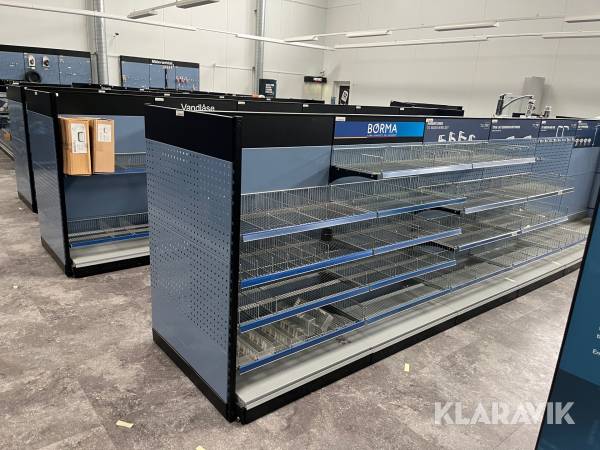 Værksteds/butik inventar