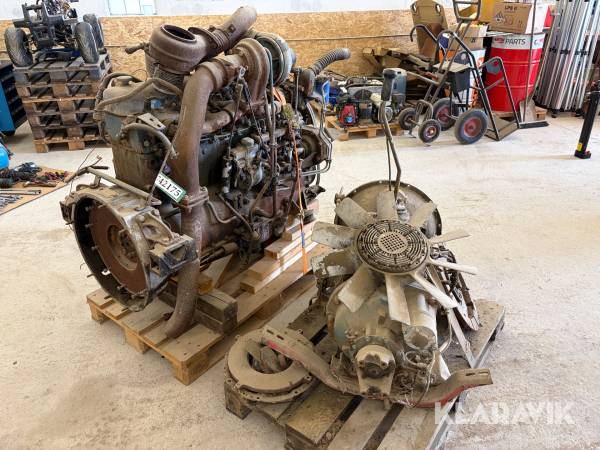 Motor og Gearkasse Scania Vabis 111