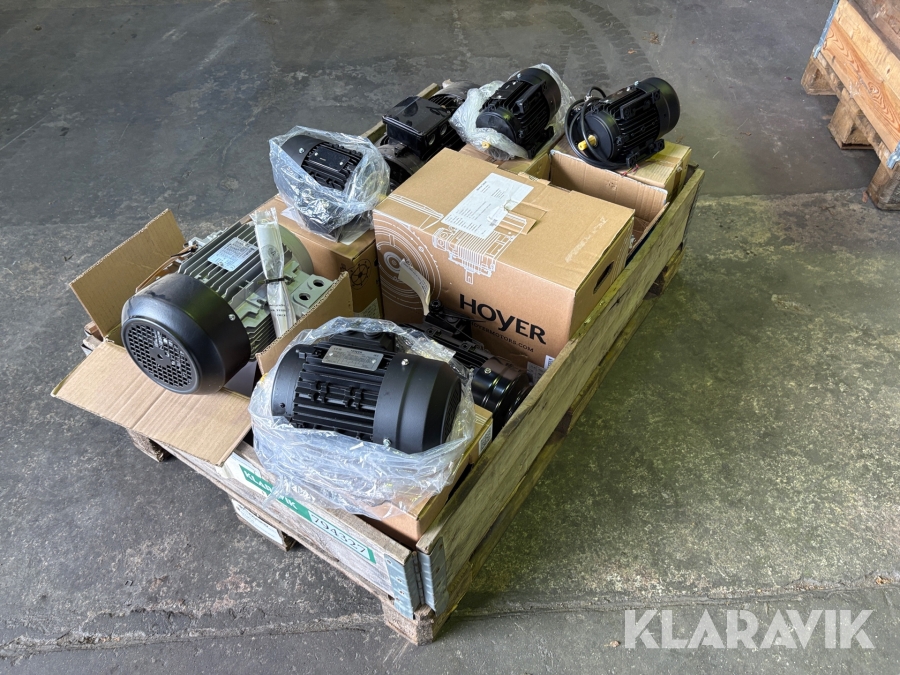 Lot med el-motorer Hoyer - 9 enheder