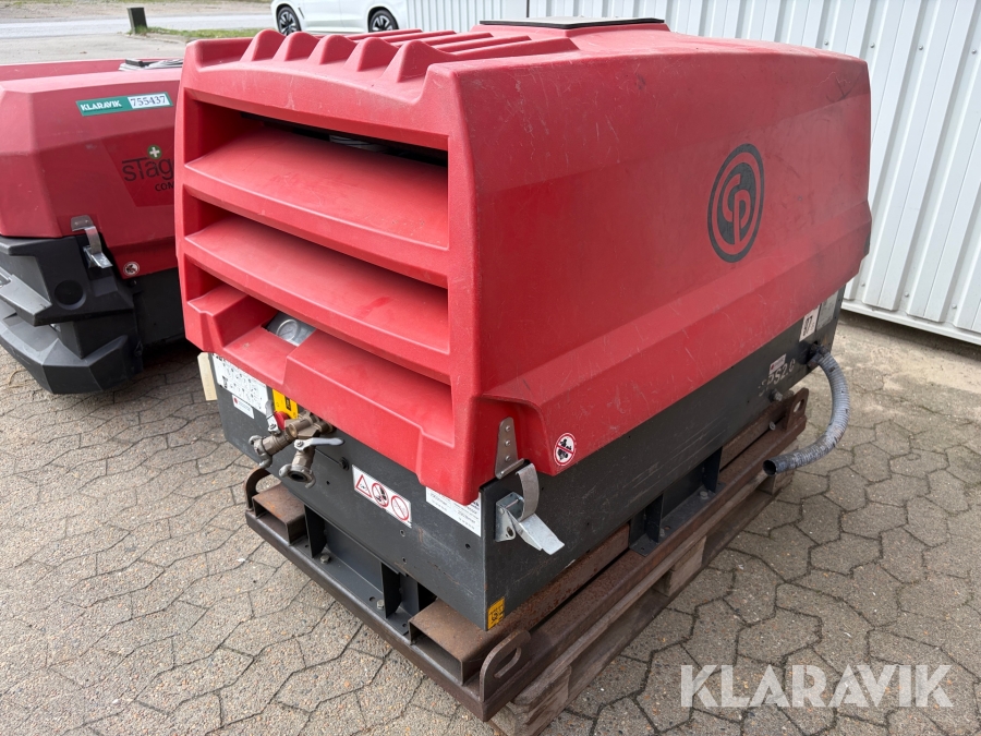 Mobilkompressor Chicargo Pneumatic CPS2.0 - på gaffellommer
