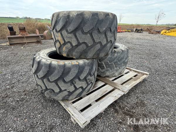 Dæk Alliance Tubeless til hjulgraver, 3 Styk