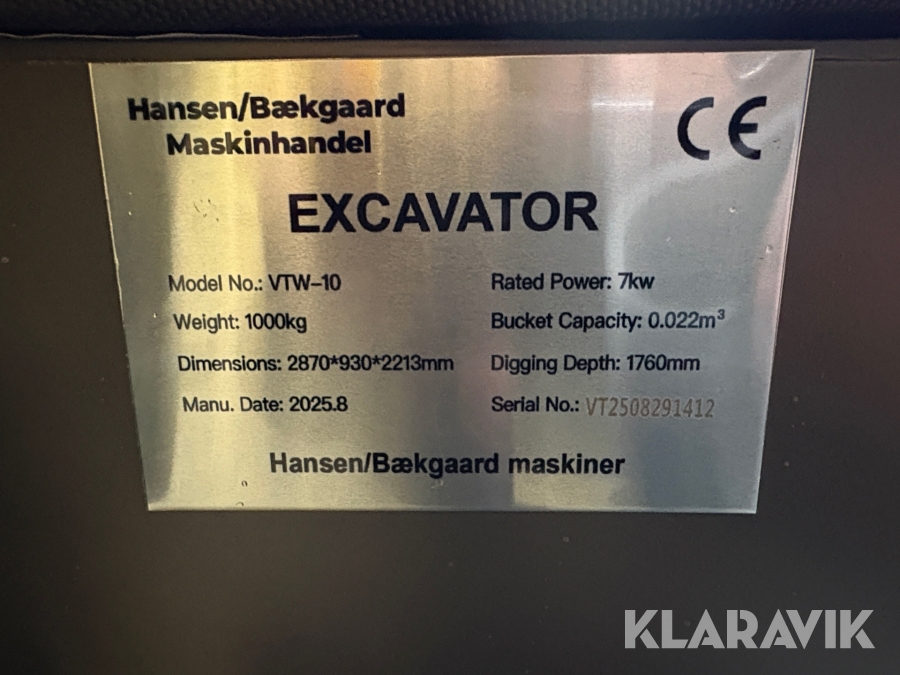 Minigraver Vote Vtw-10