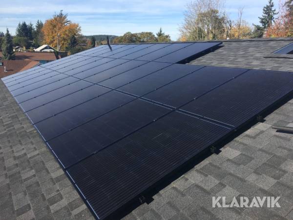 Solcellepaneler Jinko 30 styk.