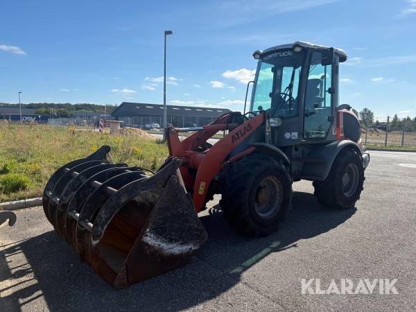 Minilæsser Atlas 65 Super med tilbehør
