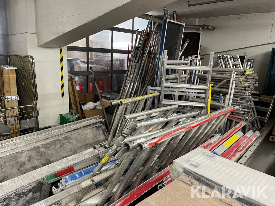 Stillads udstyr blandet Jumbo, Zarges Og Lignende