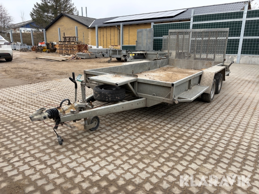Maskinetrailer Variant 3518M4 3500kg - 2-akslet