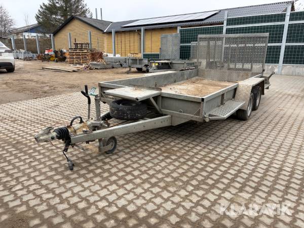 Maskinetrailer Variant 3518M4 3500kg - 2-akslet
