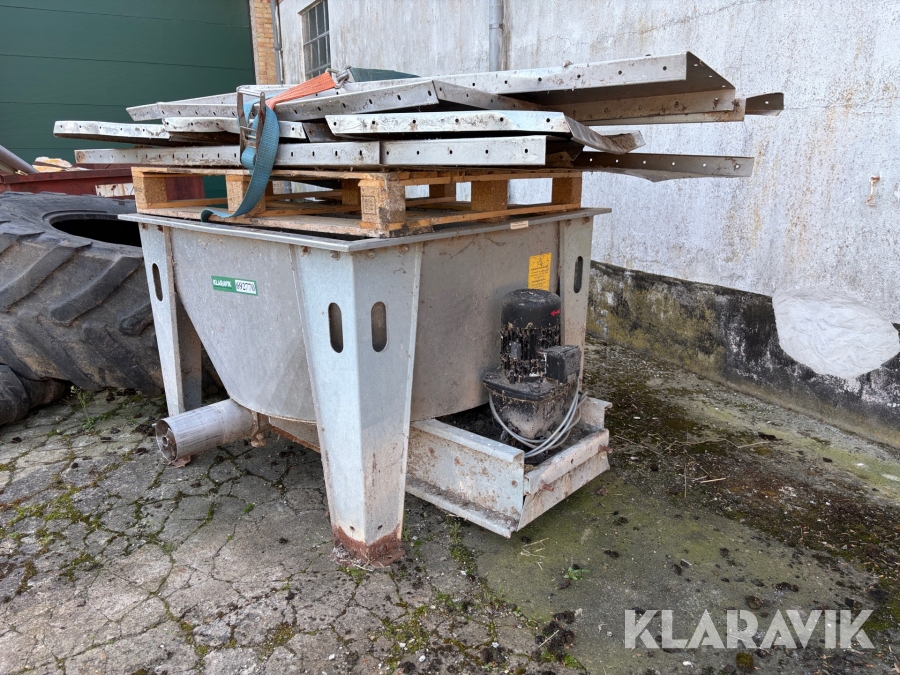 Foldersilo galvaniseret Konrad Pumpe GmBh 45/80/200