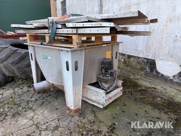 Foldersilo galvaniseret Konrad Pumpe GmBh 45/80/200