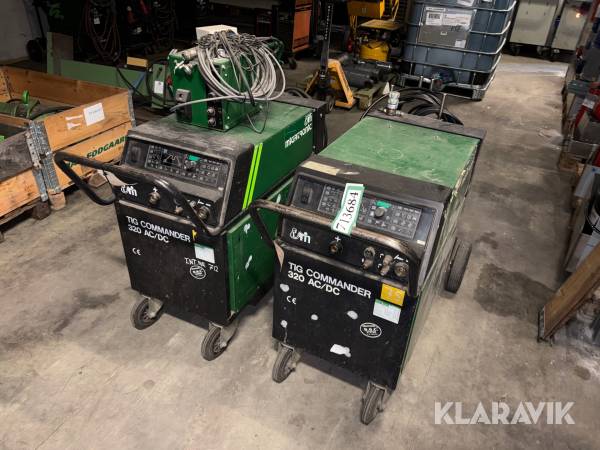 Svejsemaskiner 2 styk Migatronic 320 AC/DC