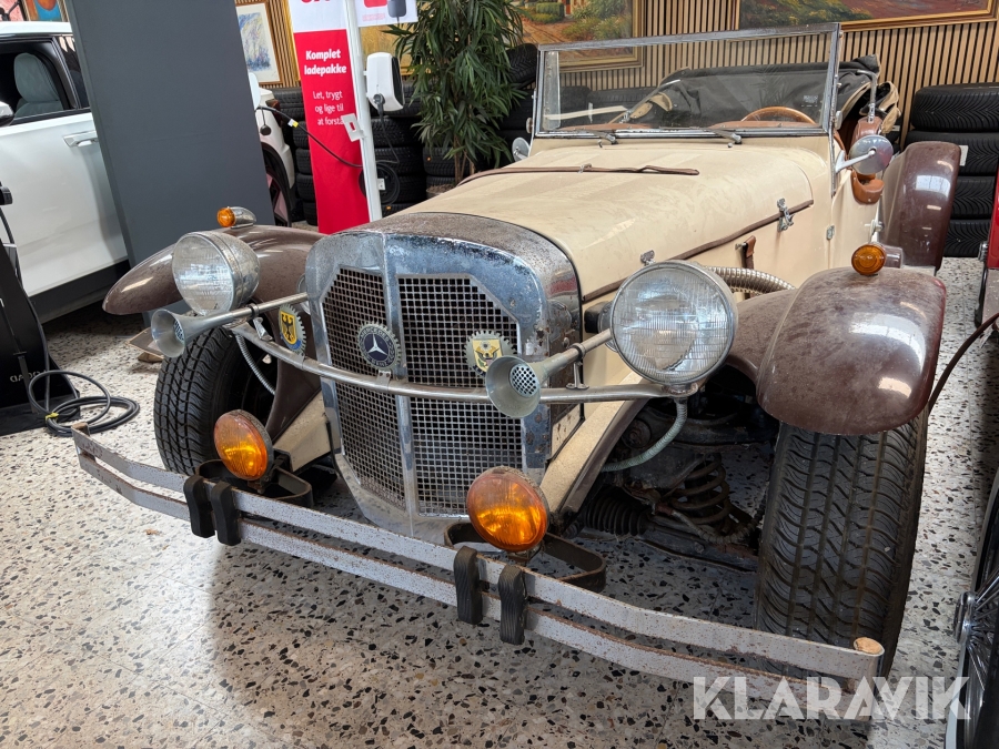 Veteranbil Mercedes-Benz SSK Gazelle Cab Replica