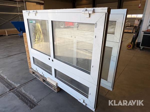 Dørpartier - 2 styk