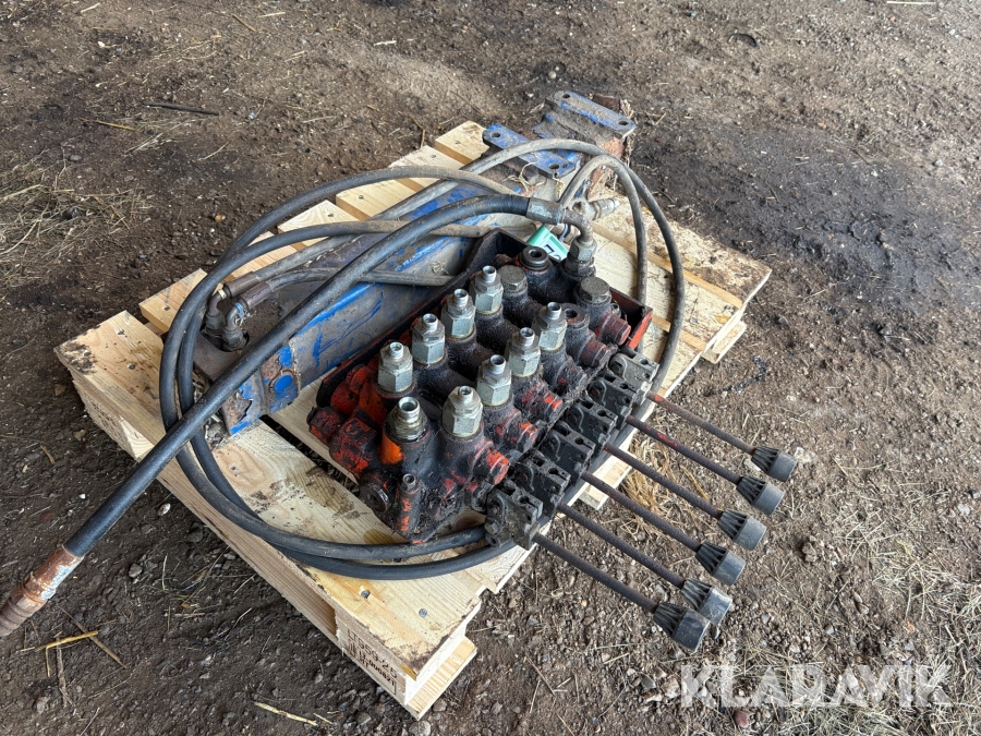 Hydraulisk ventilblok og støtteben