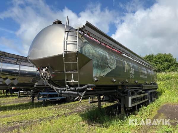 Fodertank trailer Tranders TAFOTS 60/3AL 8 rum 60 kubikmeter tank