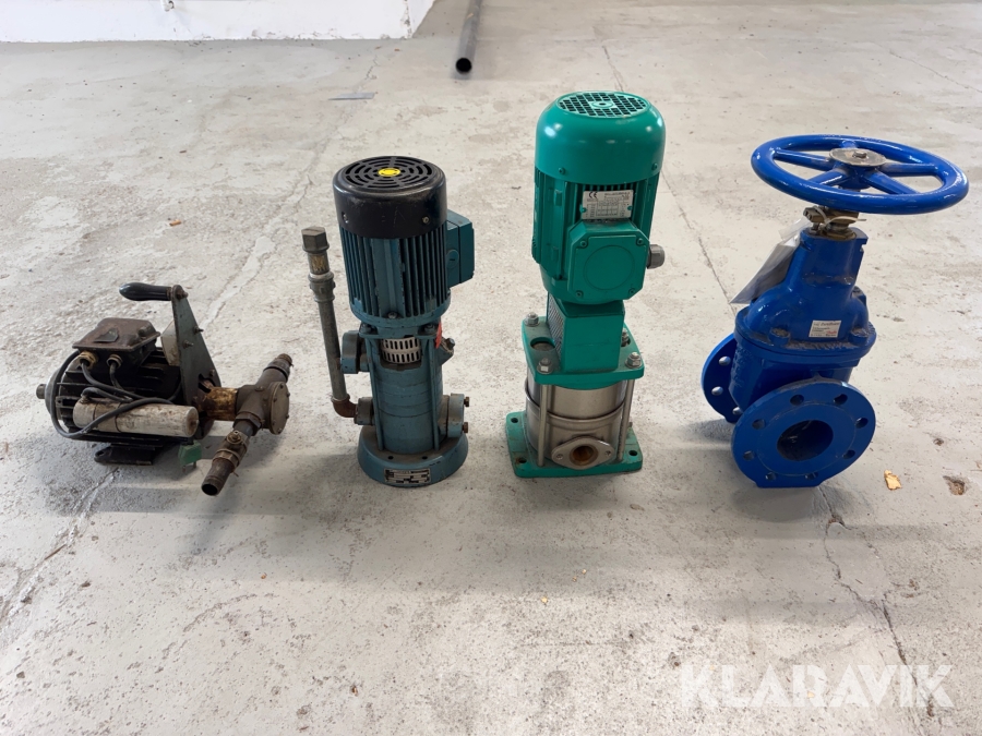 Industrielle pumper og sprinkler ventil