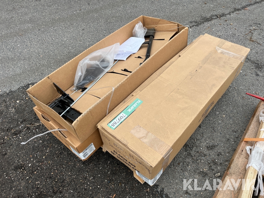 Dozerblade blandet Husquarna