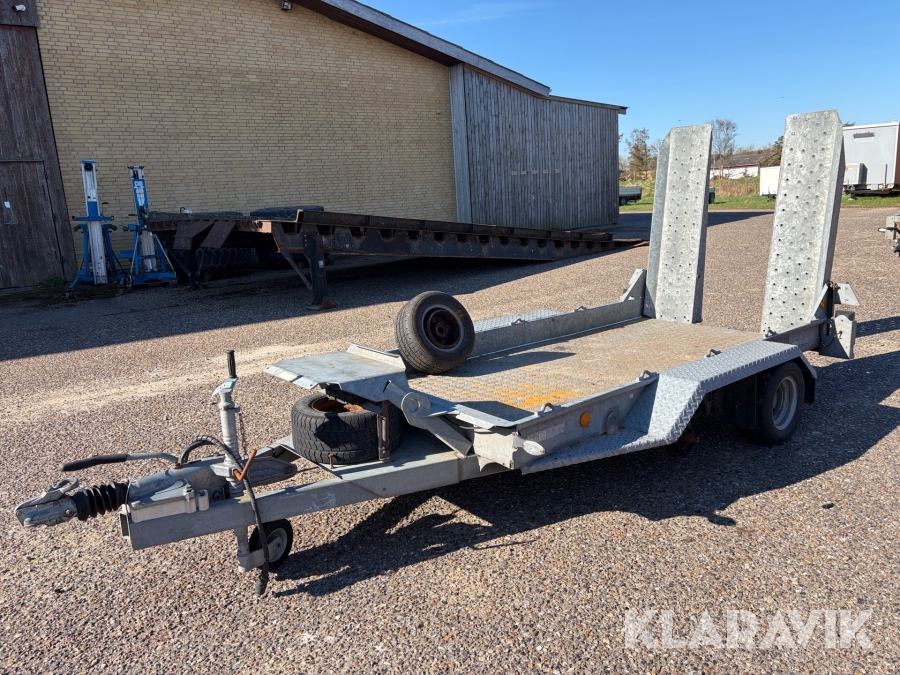 Maskintrailer Ifor Williams GH94-s - 2700kg med bremser
