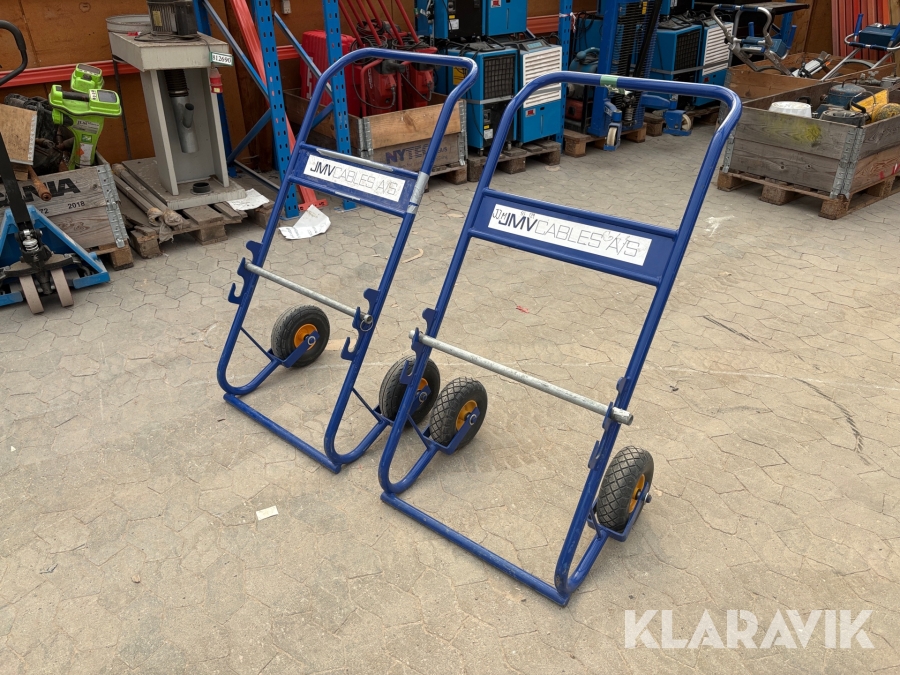 Kabeltromle vogn - 2 styk