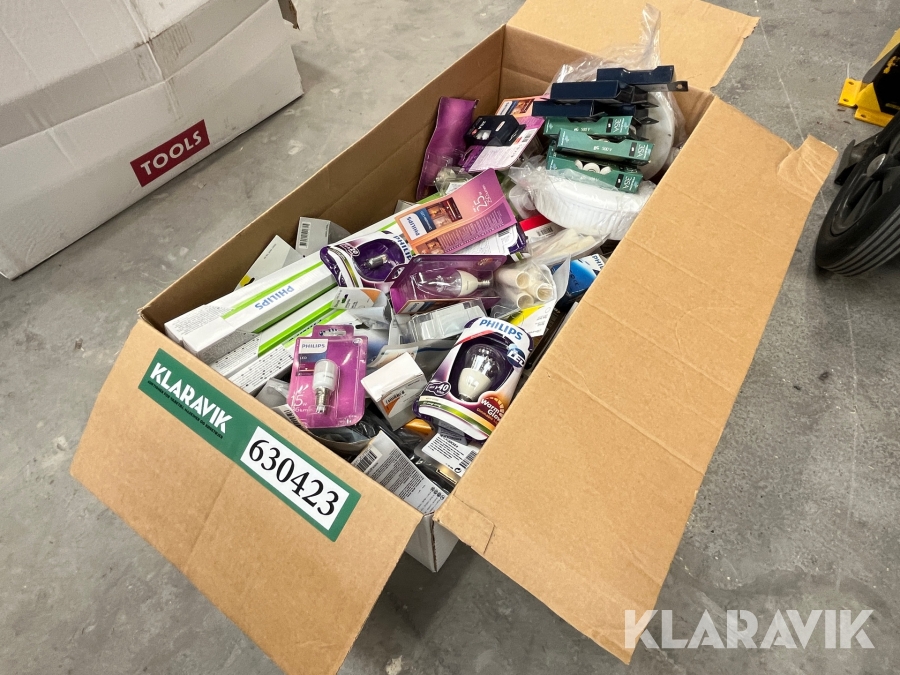 Parti pære og lysstofrør Philips/Joel