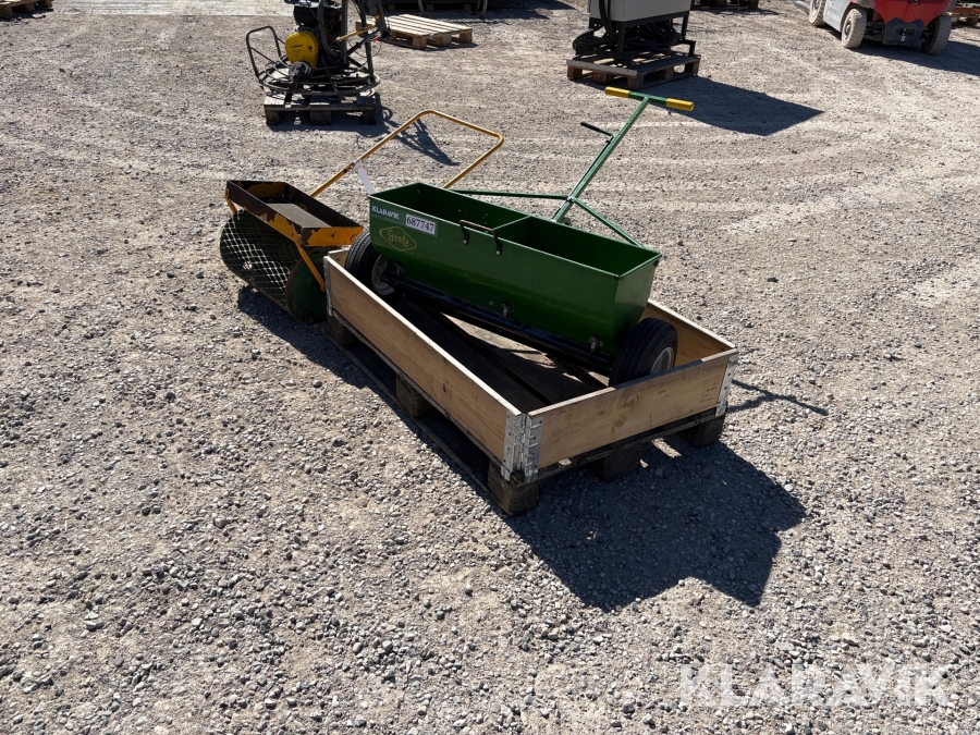 Såsmakine + trommel Gandy 36H13