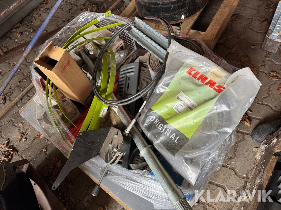 Reservedele Claas Samt ruder og landbrugs haveredskaber.