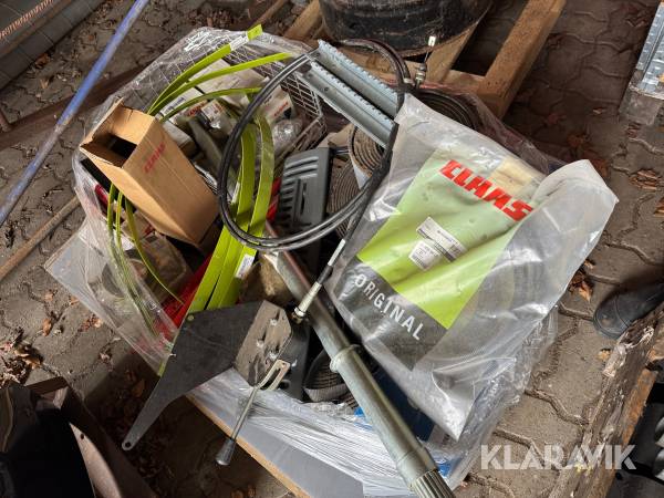 Reservedele Claas Samt ruder og landbrugs haveredskaber.