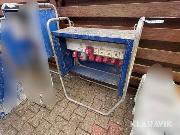 Byggestrømtavle 1 styk