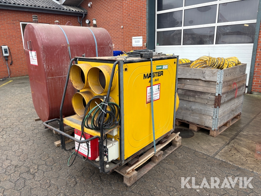 Varme kanon Master AUR-BUS BV 740 FS - 1200 L diesel inklusiv tank