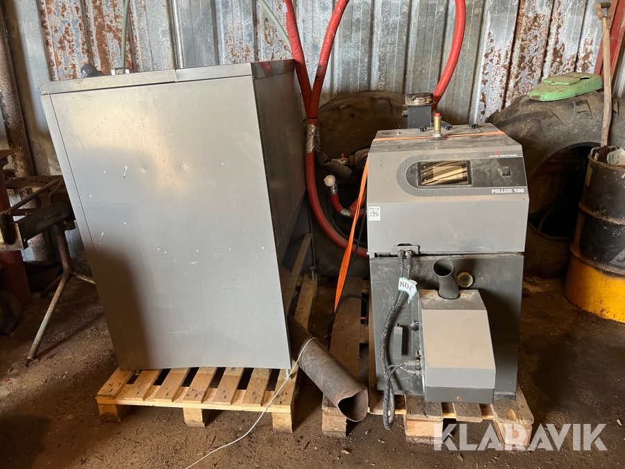 Pillefyr Nibe Pellux 100/20