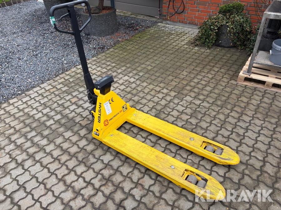 Palleløfter Hyster med vægt - 2000kg